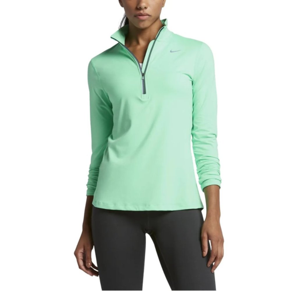 Nike Women's Dri-Fit Element 1/2 Zip Running Shirt
